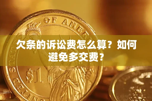 北京欠条的诉讼费怎么算？如何避免多交费？