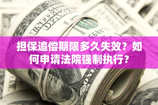北京担保追偿期限多久失效？如何申请法院强制执行？