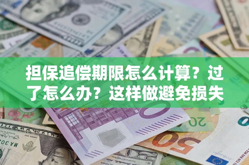 北京担保追偿期限怎么计算？过了怎么办？这样做避免损失！